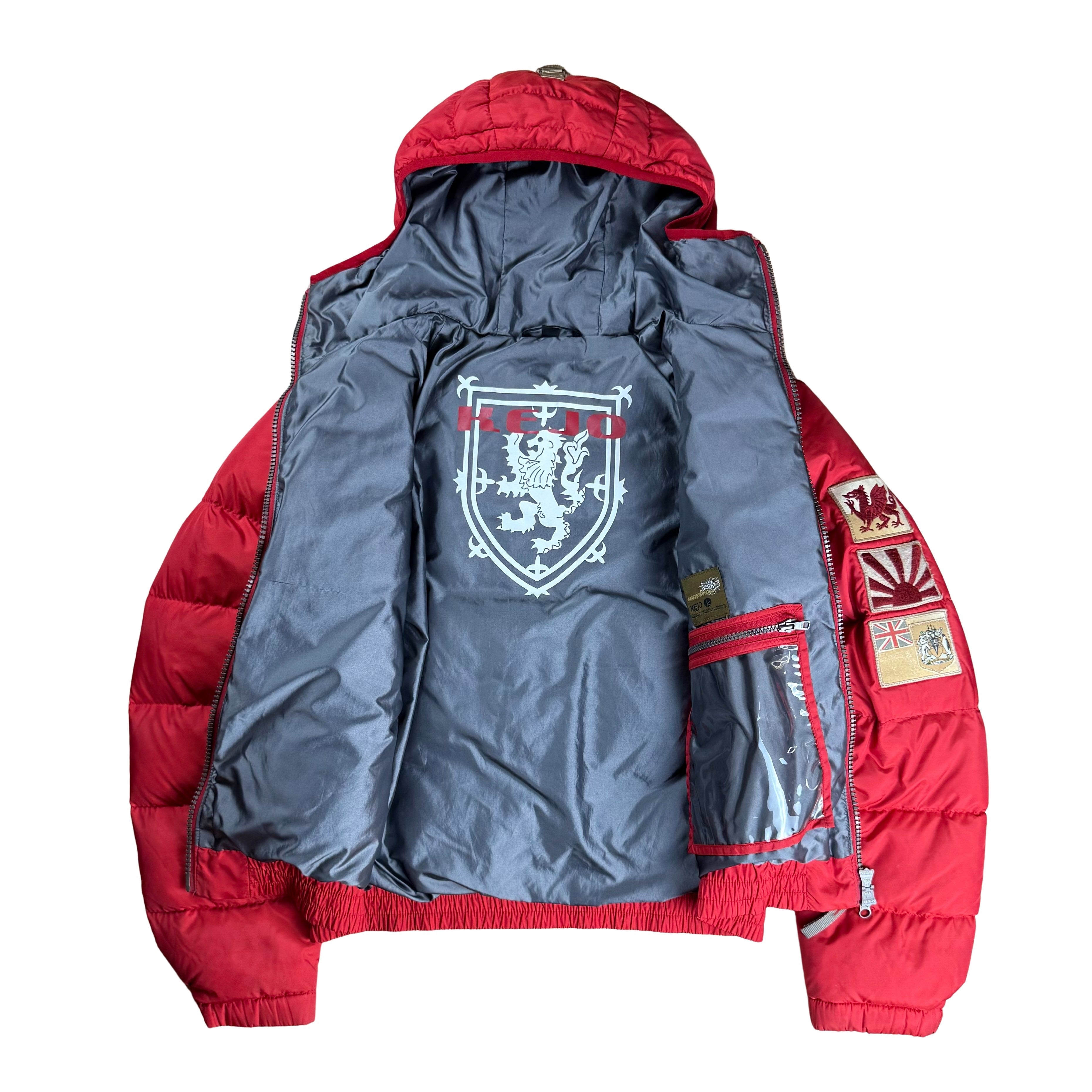 Vintage Kejo Y2K Daunen Pufferjacket - XL