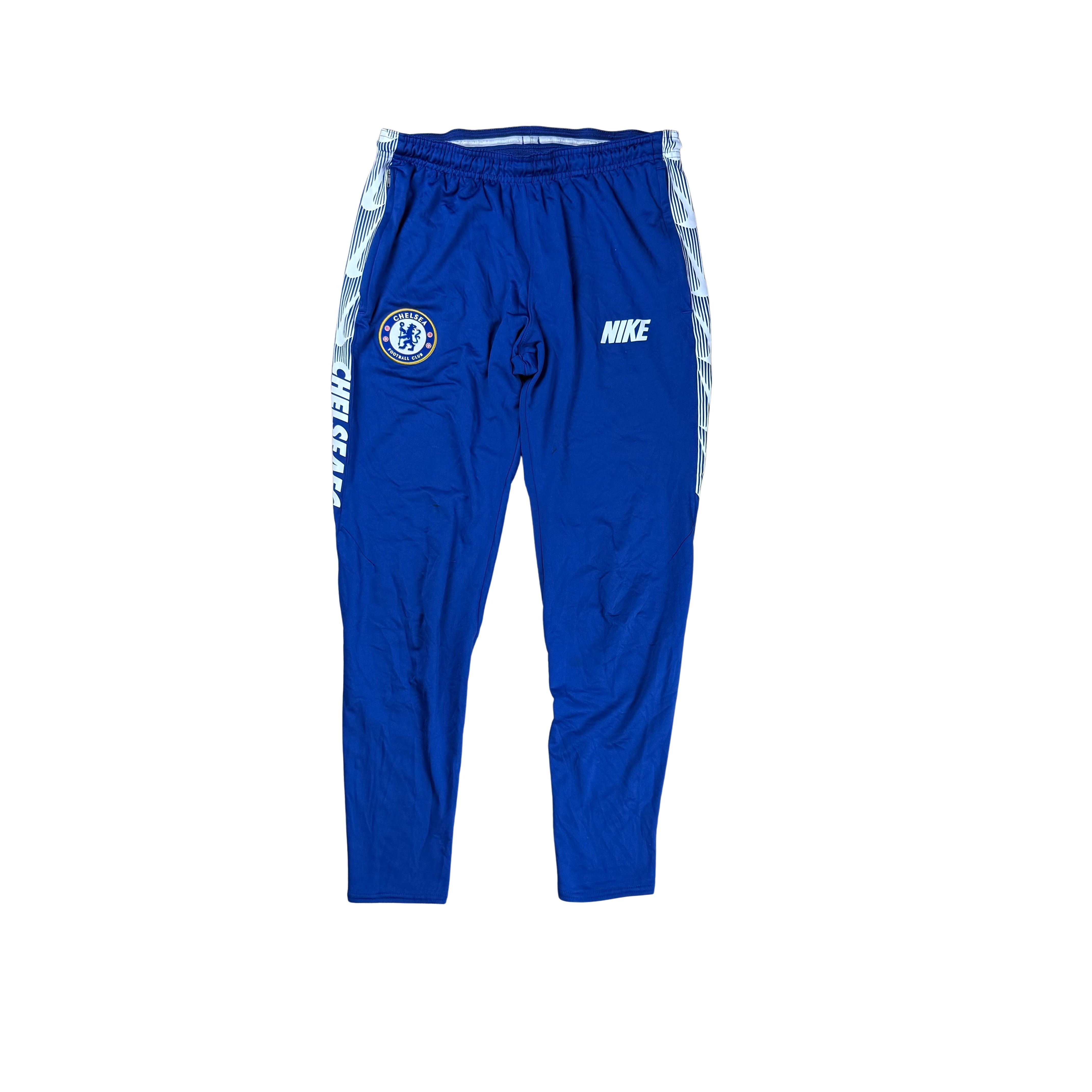 Vintage Nike Trackpants Football Chelsea - S