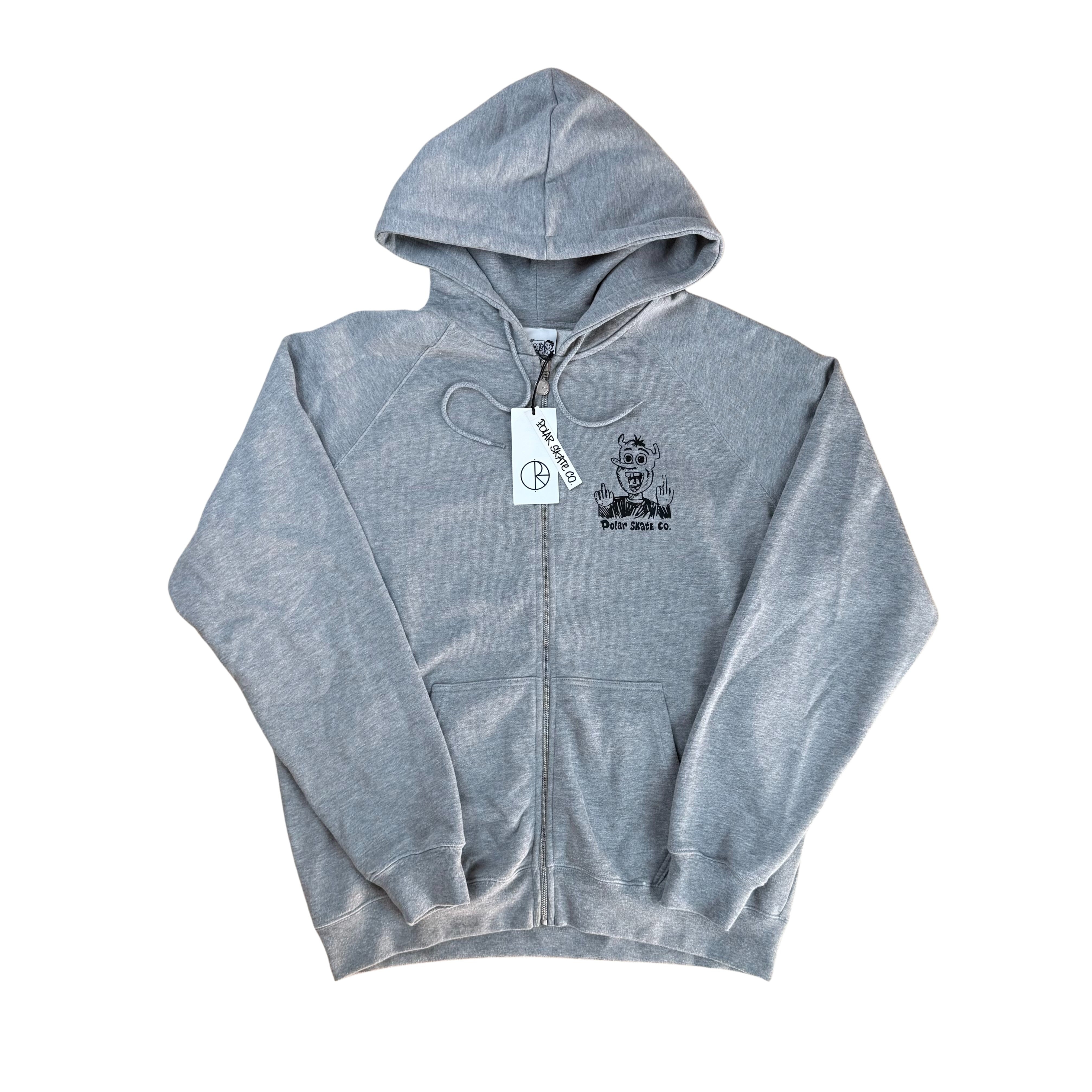 Vintage Polar Skate Co Zip Hoodie Neu - XL