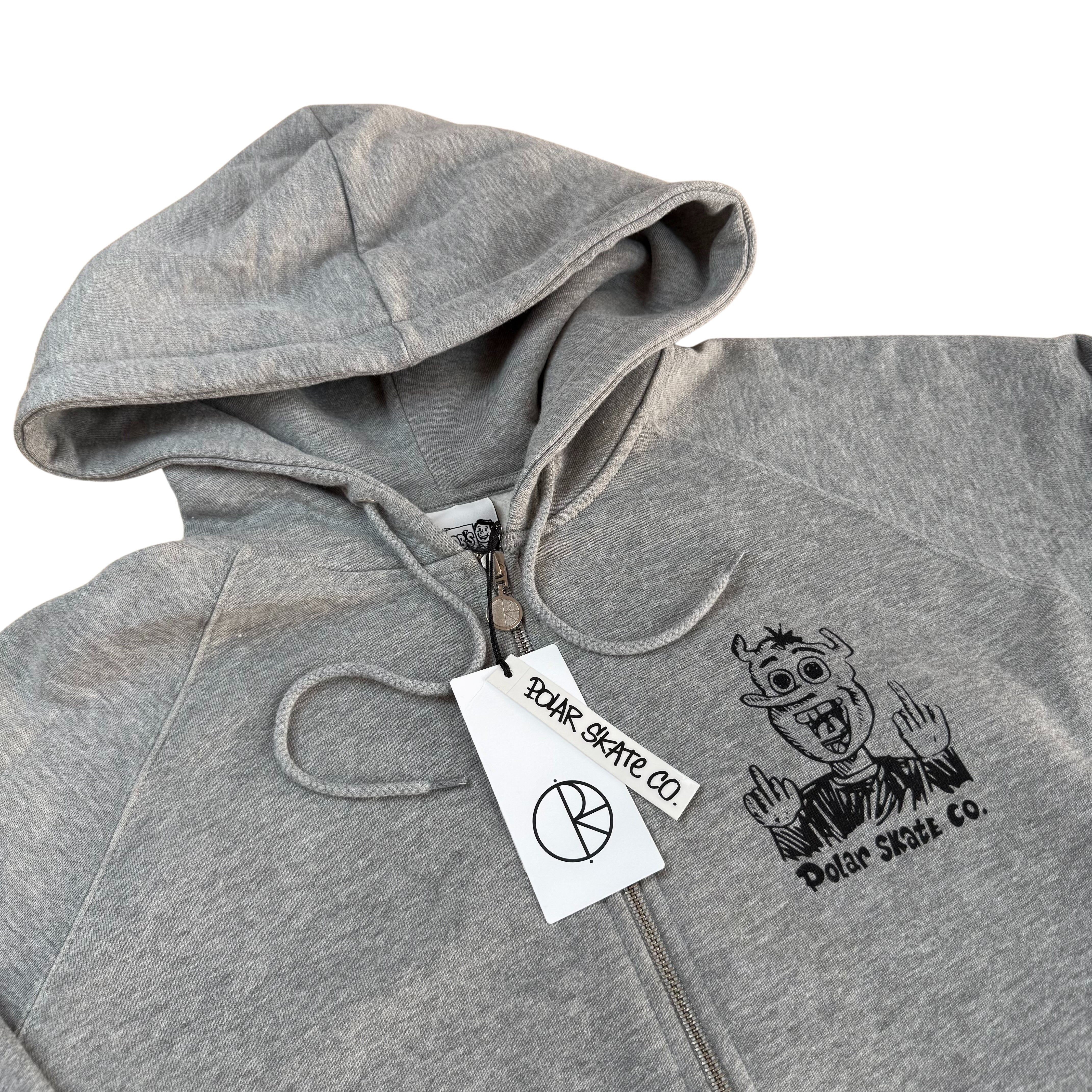 Vintage Polar Skate Co Zip Hoodie Neu - XL