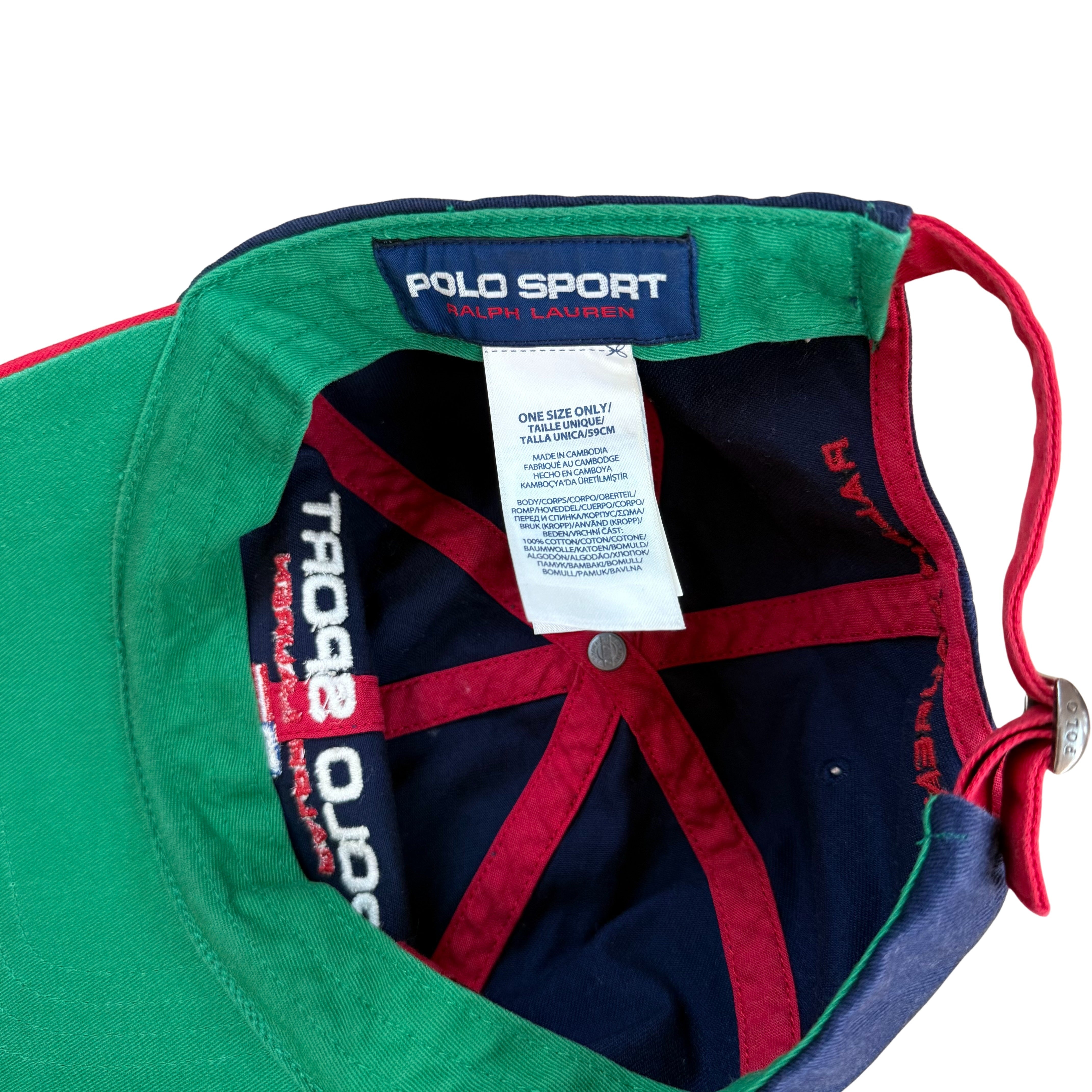 Vintage Ralph Lauren Polo Sport Cap - Verstellbar