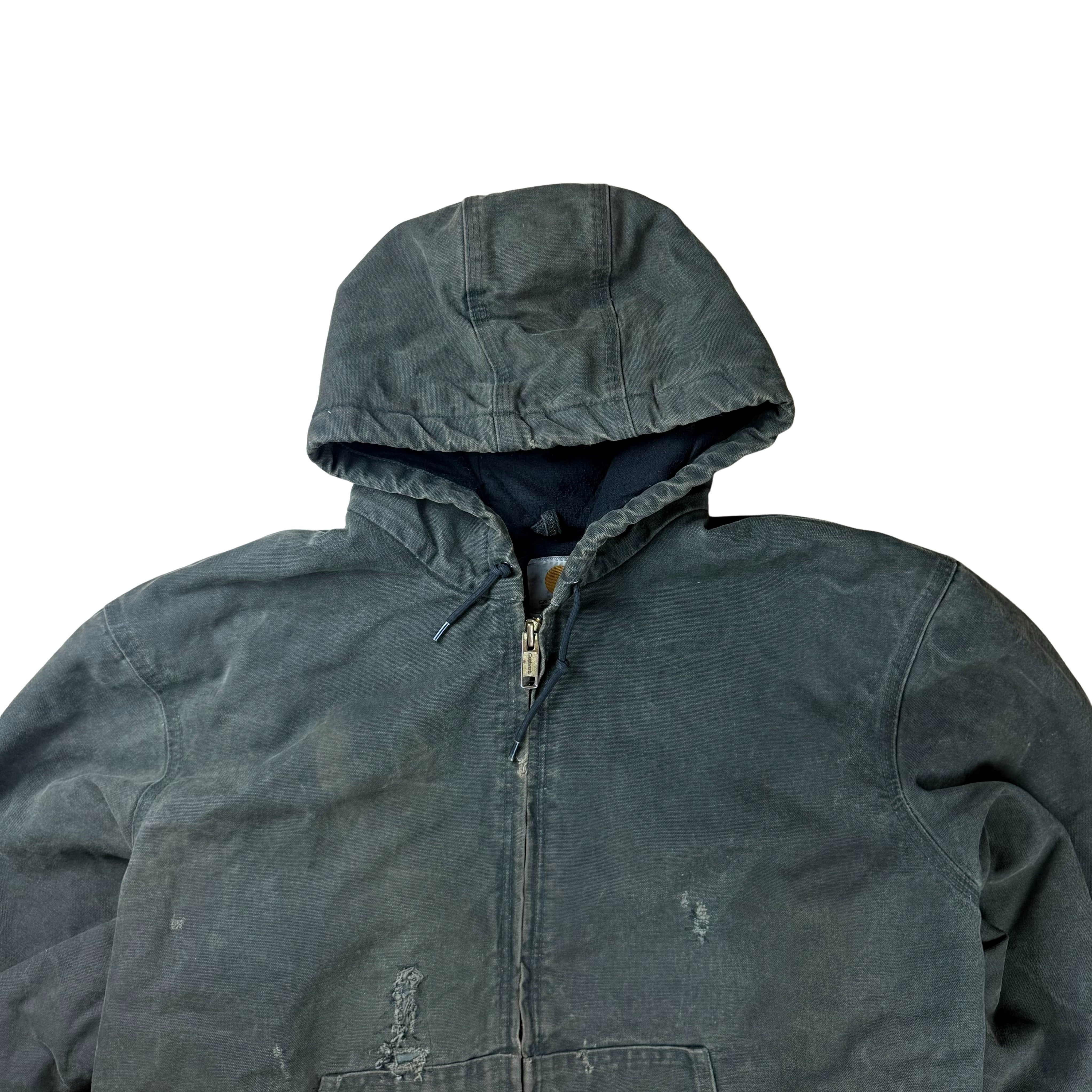 Vintage Carhartt Duck Active Jacket 00s Faded - XL