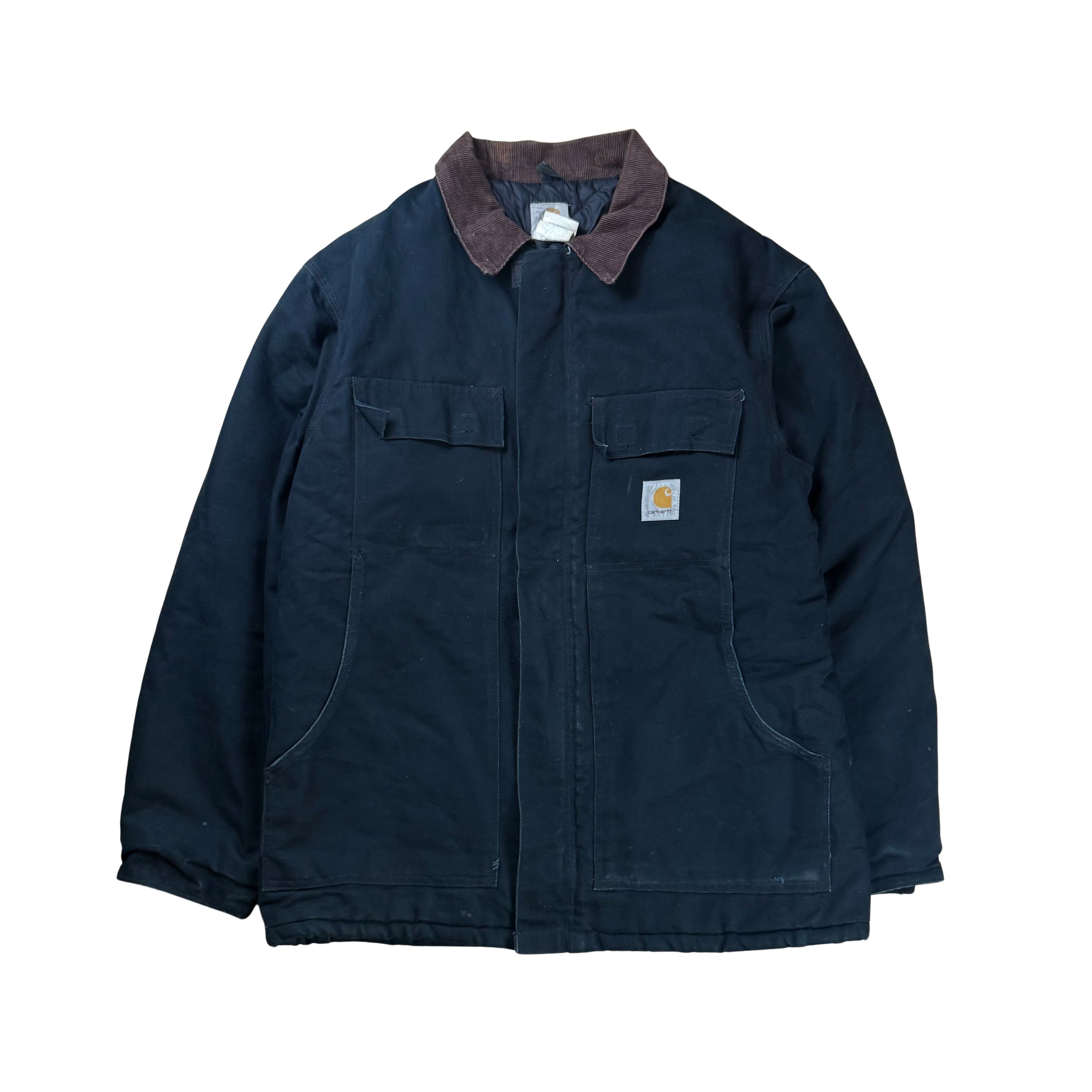 Vintage Carhartt Chore Jacket 90s - L