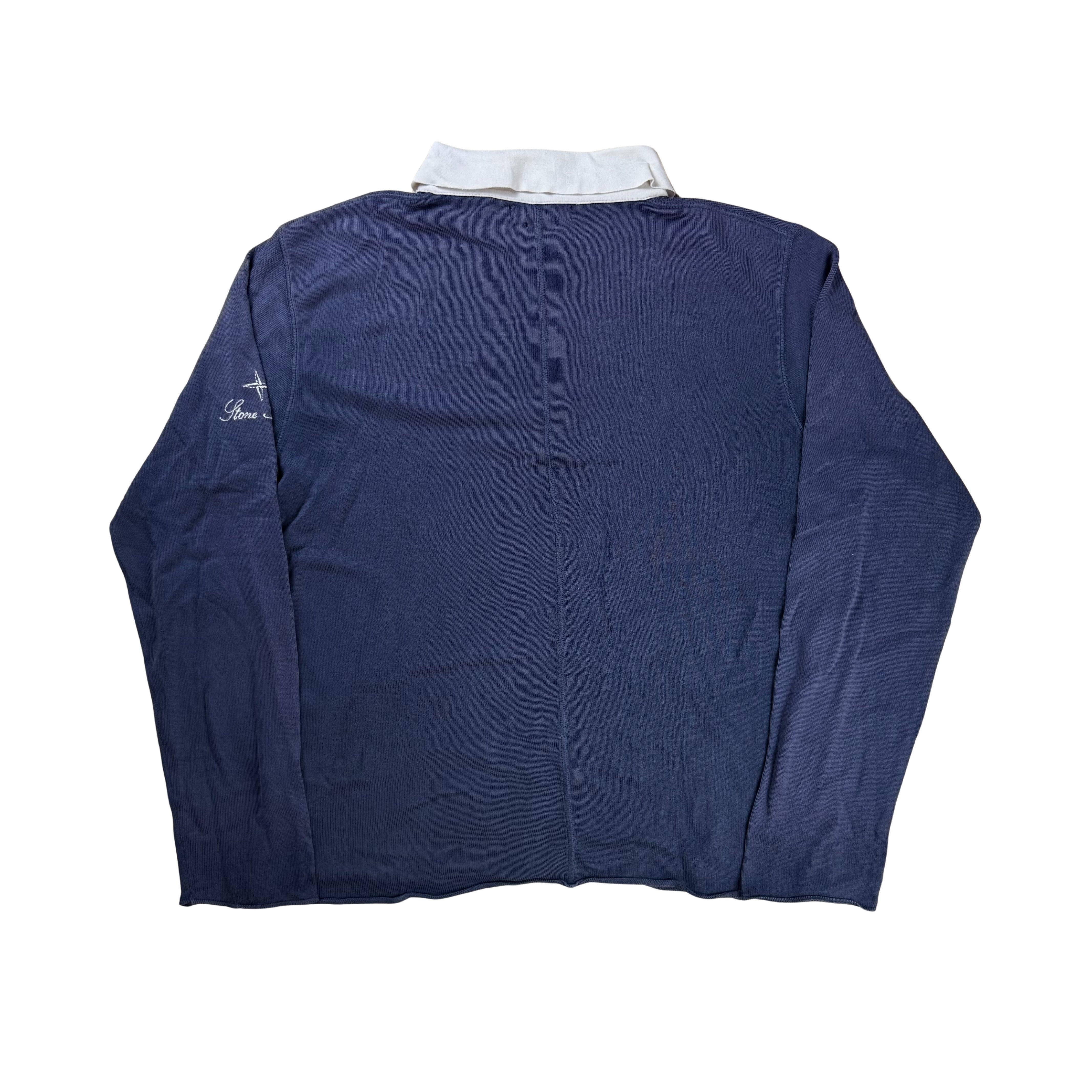 Vintage Stone Island 2005 Polo Longsleeve - L