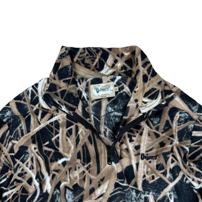 Vintage Fleece Camo Halfzip - XL