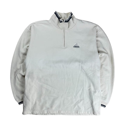Vintage 90s Adidas Halfzip - S