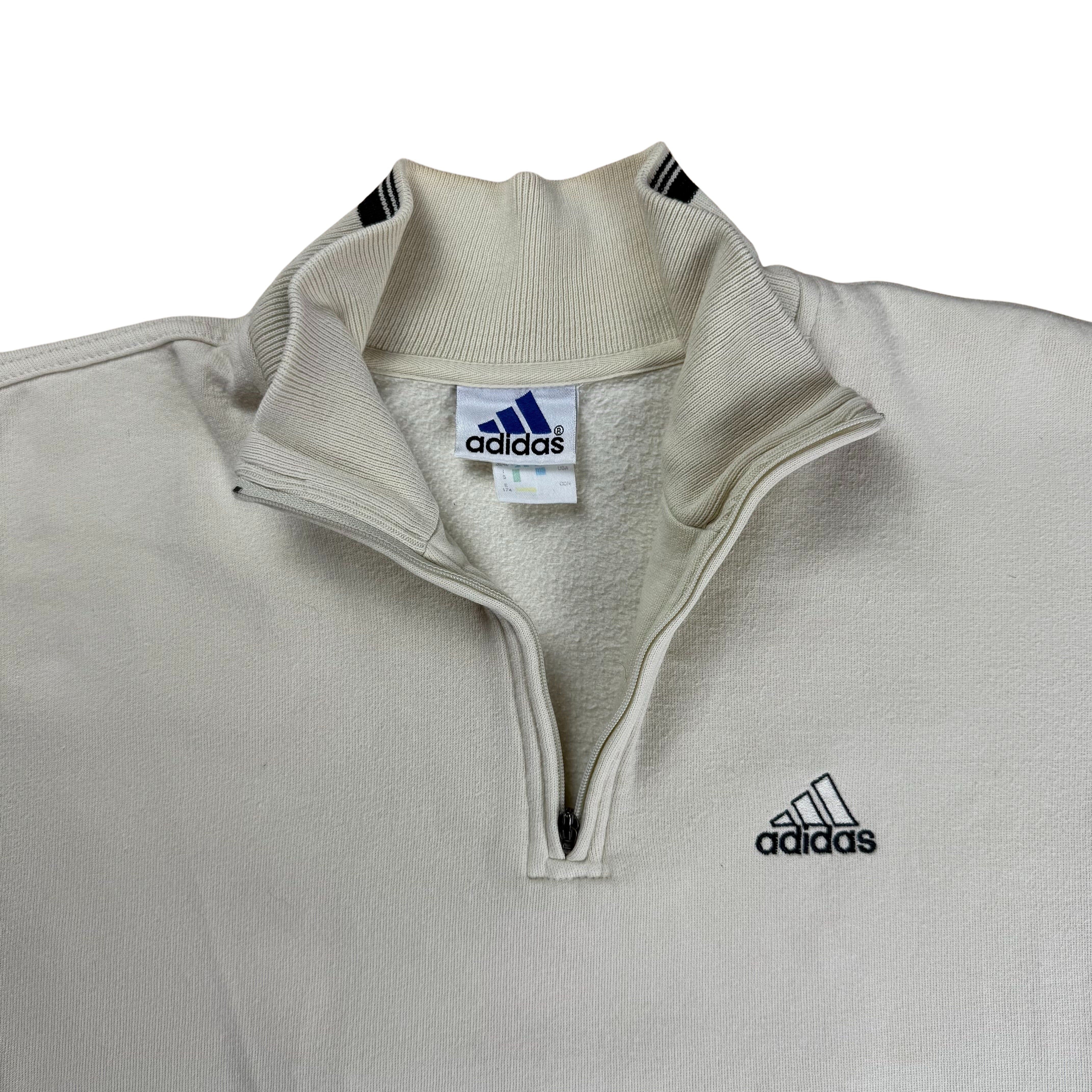 Vintage 90s Adidas Halfzip - S
