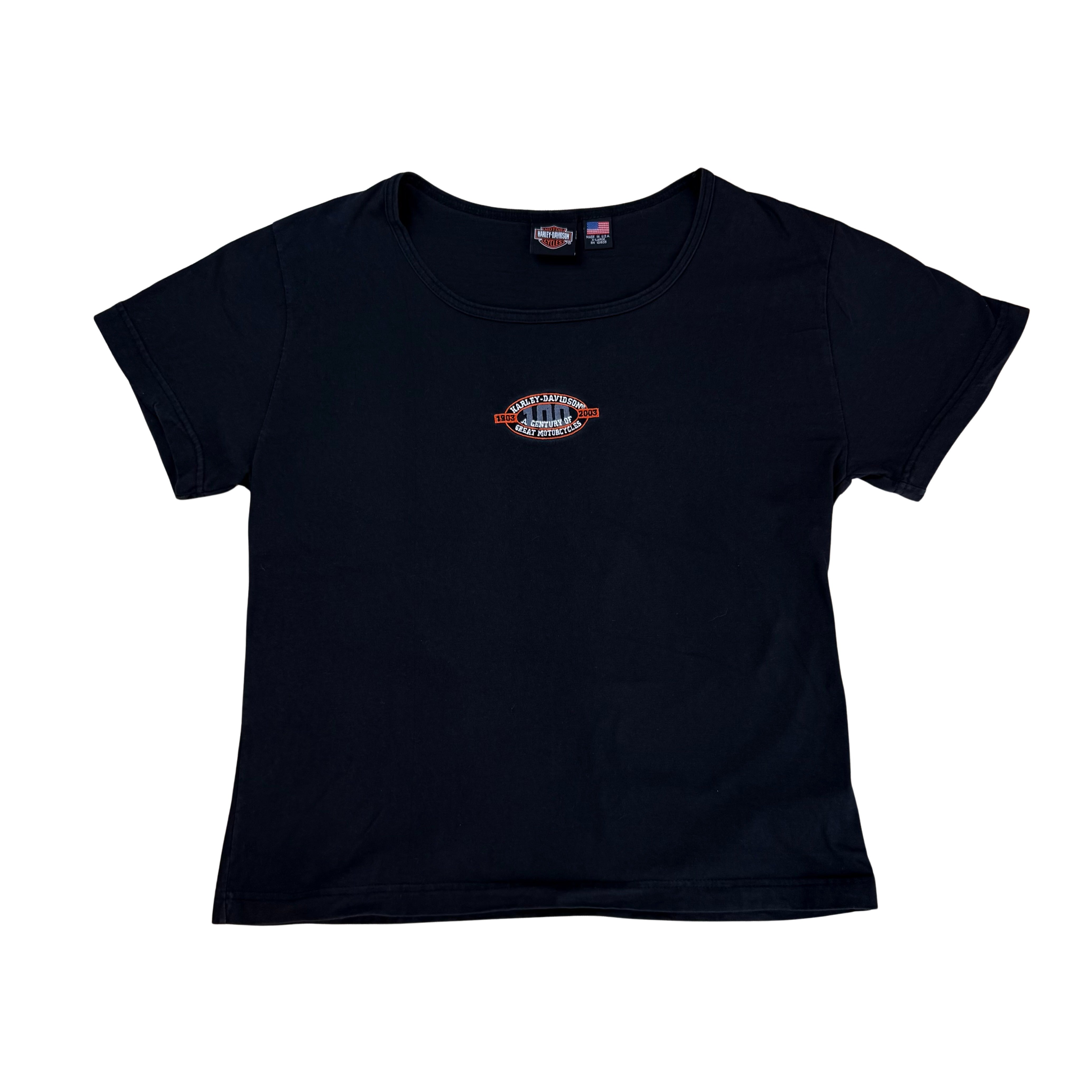 Vintage Harley Davidson T-Shirt Milwaukee 2003  - XL (Womens)
