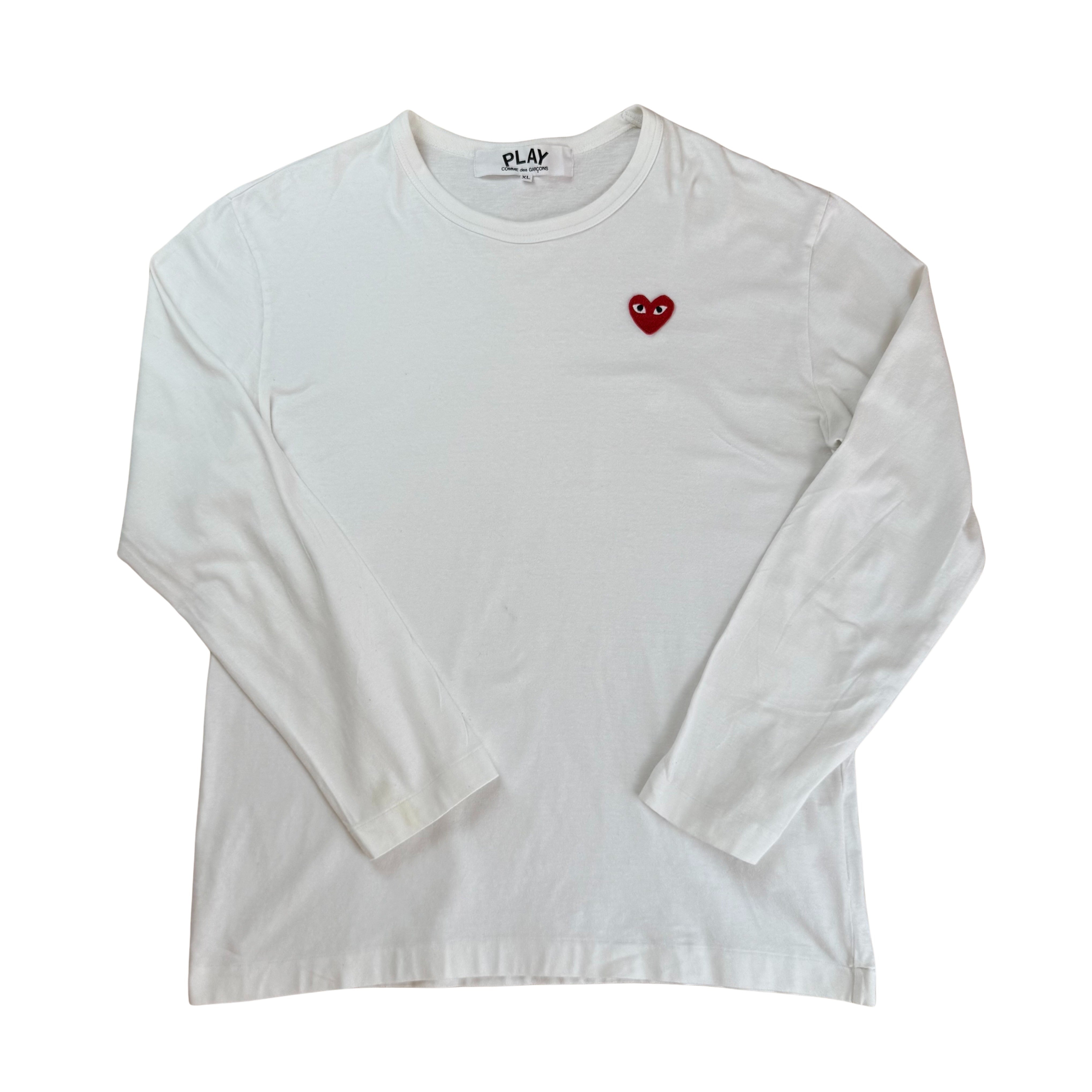 Vintage Comme des Garçons Play Longsleeve  - XL