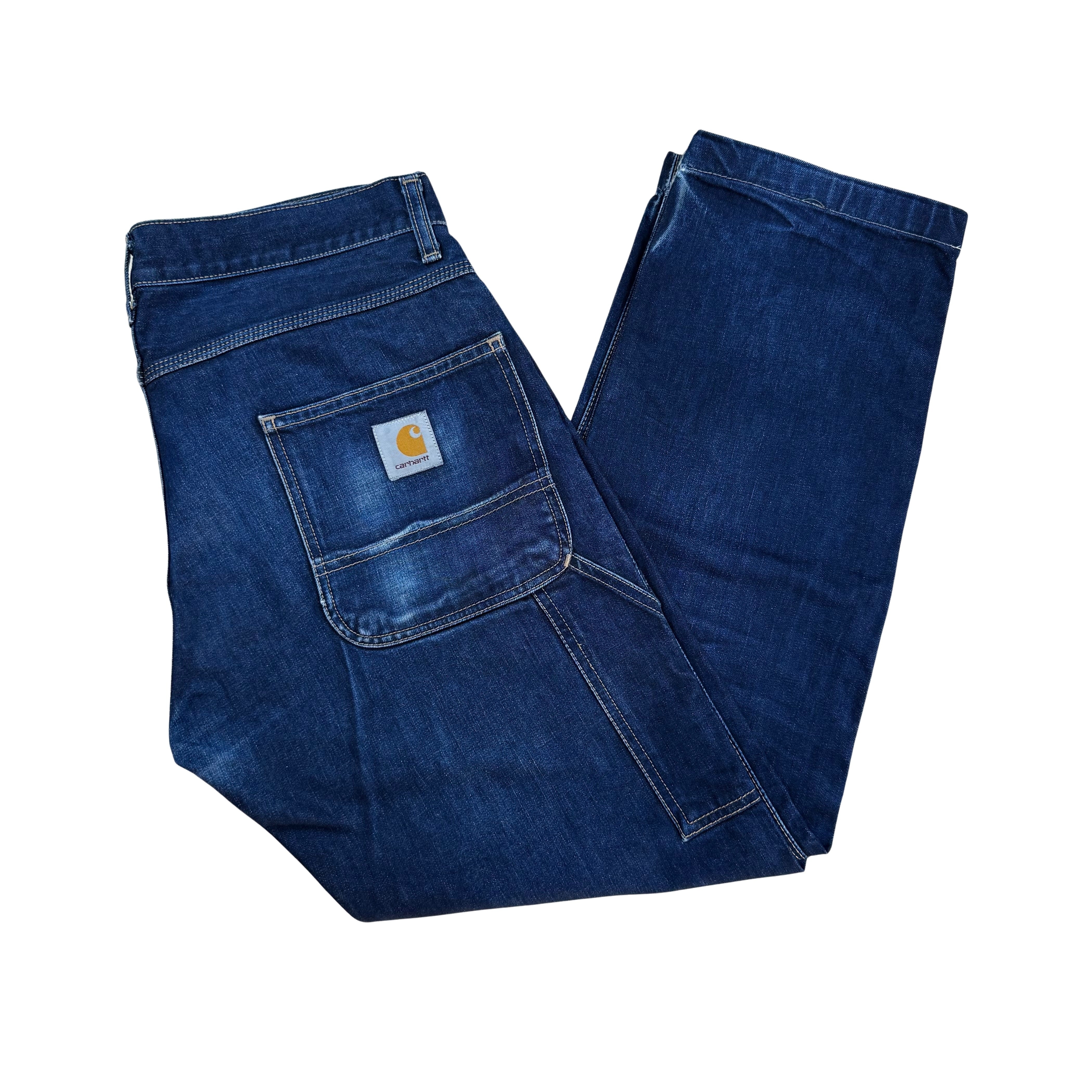 Vintage Carhartt Carpenter Hose Denim  - 34/32