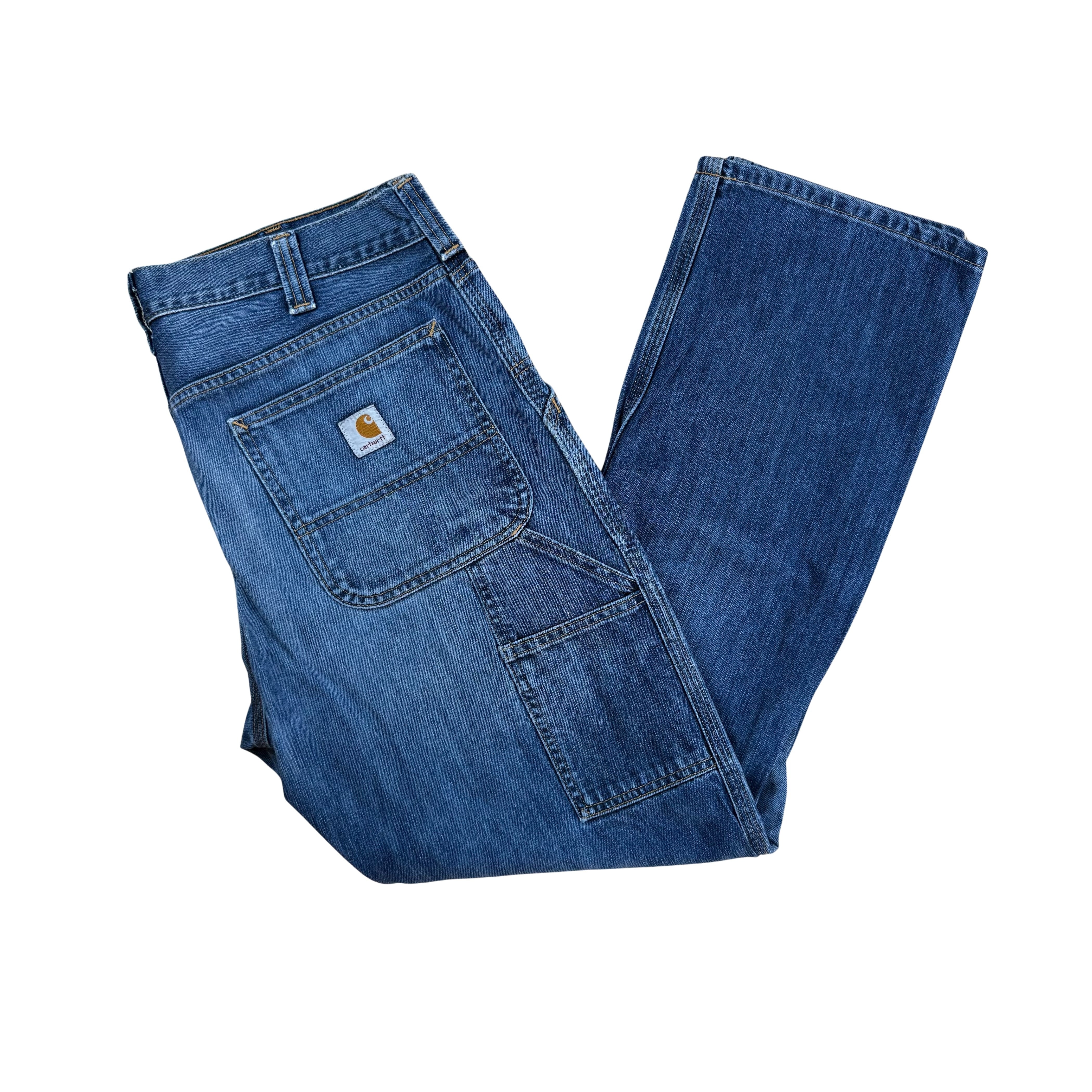Vintage Carhartt Carpenter Hose Denim  - 34/30