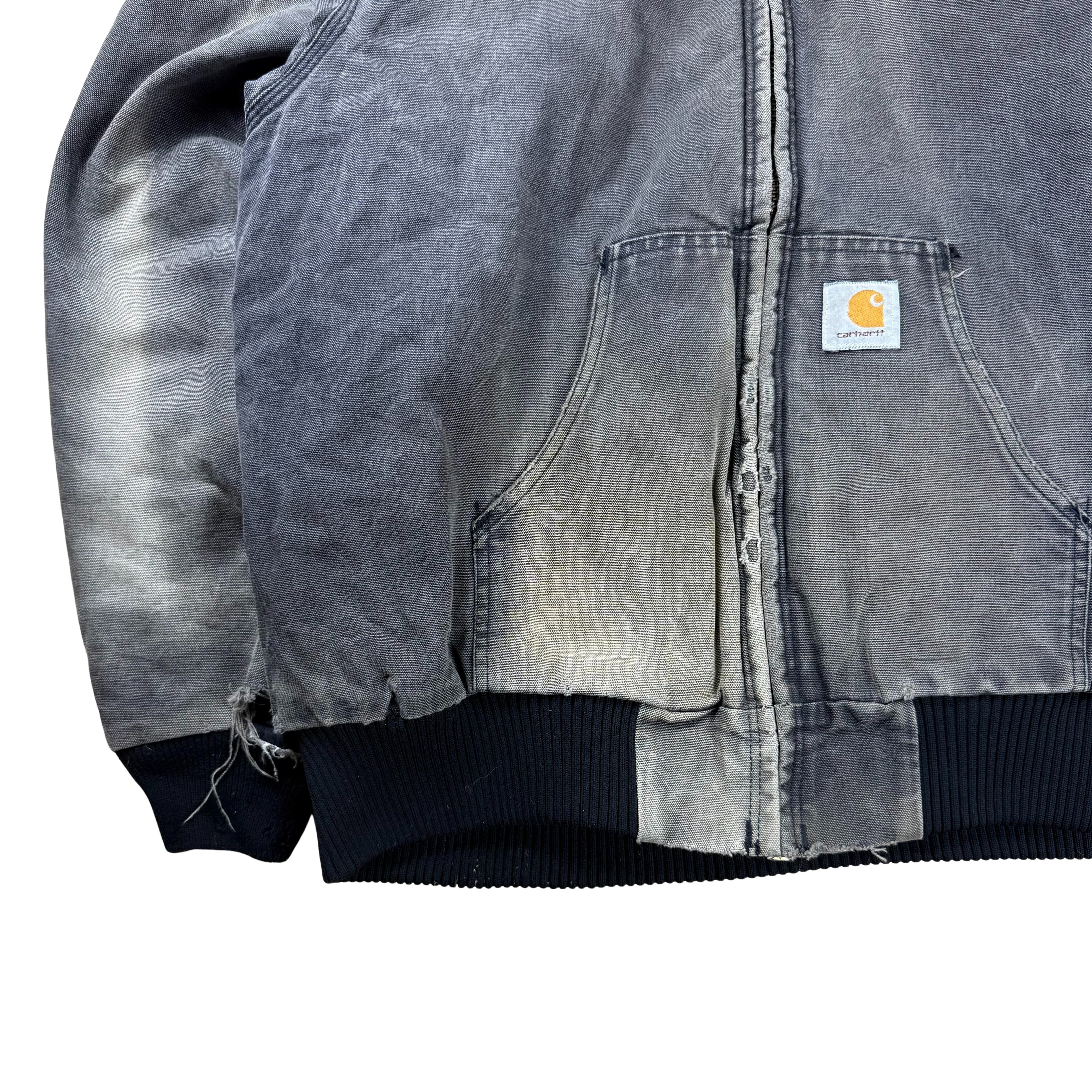 Vintage Carhartt Duck Active Jacket 90s Faded  - XL (Fits L)
