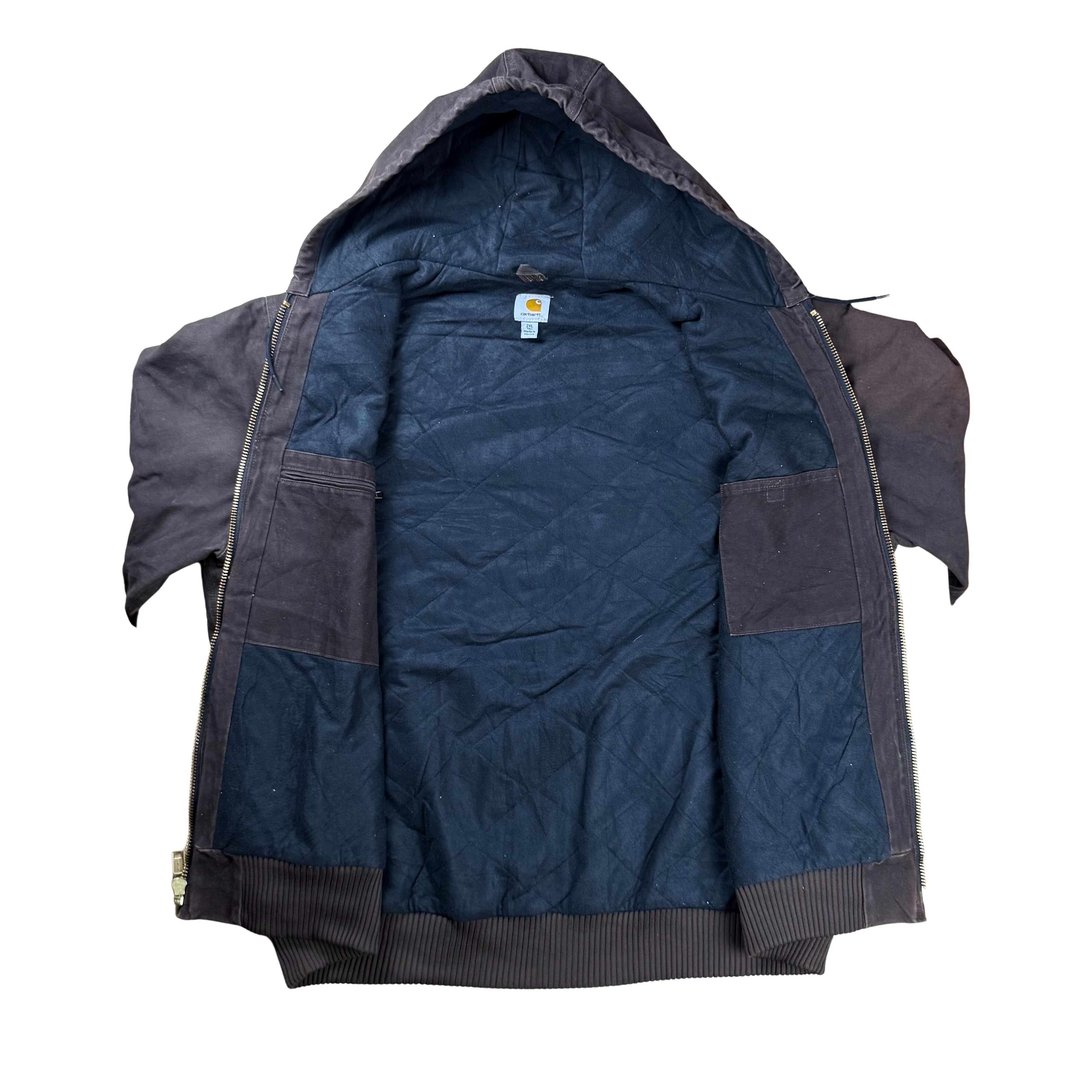 Vintage Carhartt Duck Active Jacket 2005 Faded  - XXL