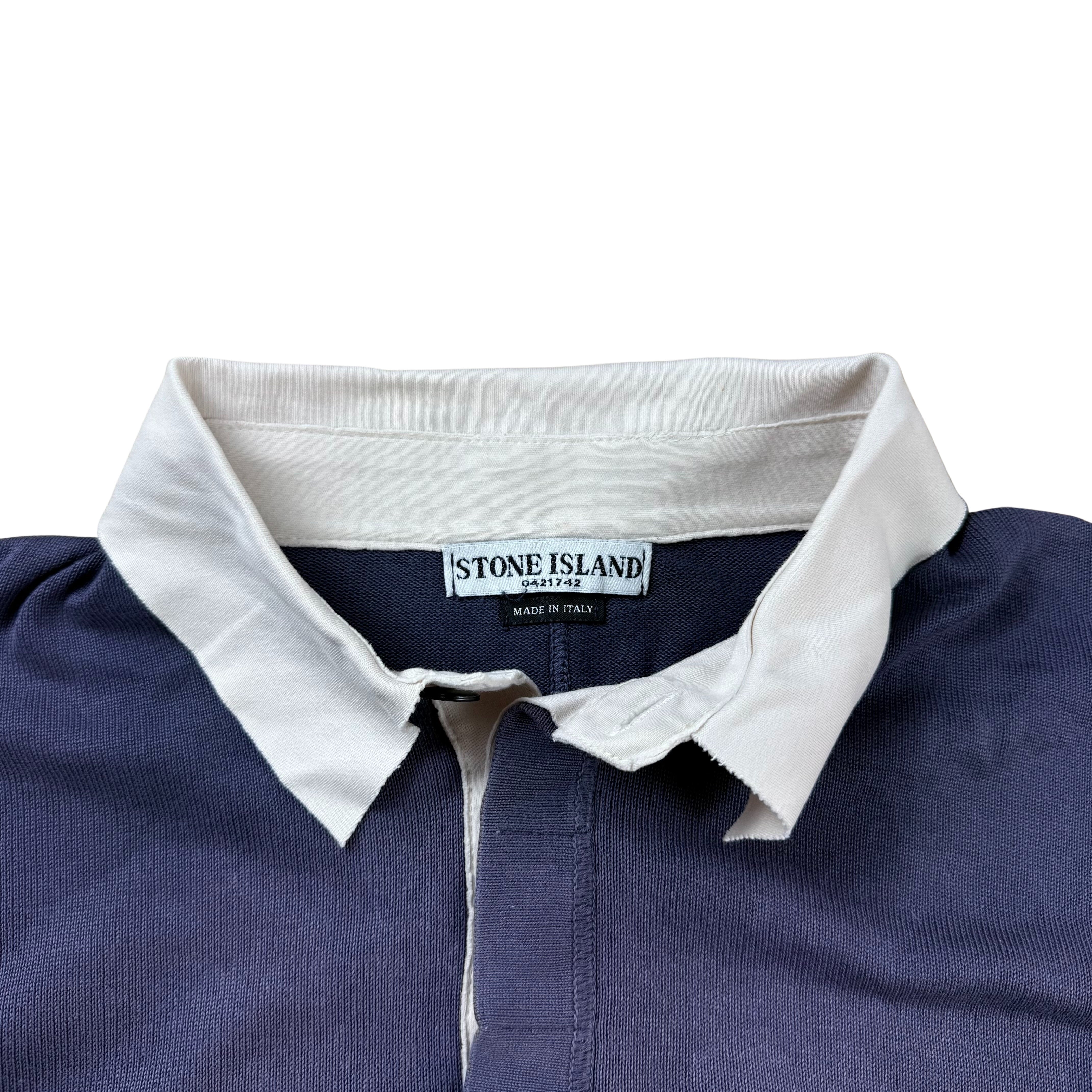 Vintage Stone Island 2005 Polo Longsleeve  - L