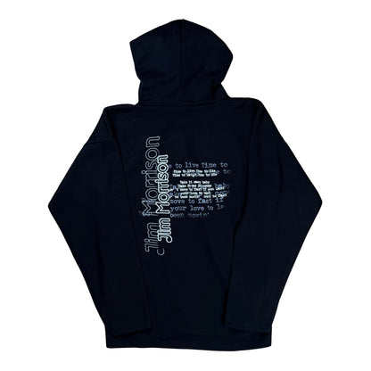 Vintage 90s Jim Morrison Hoodie Made in Italy  - L