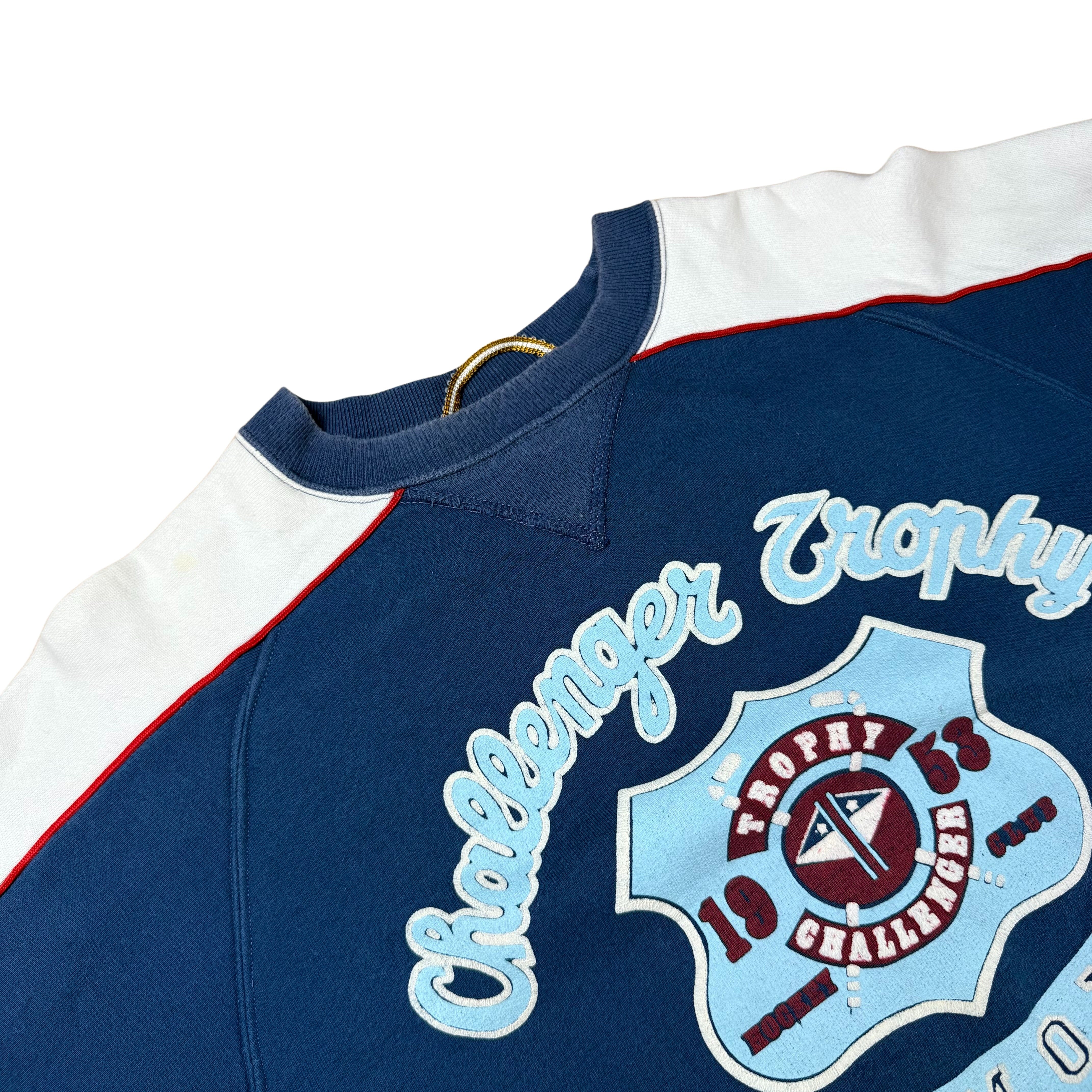 Vintage 80s Challenger USA Sweatshirt  - L