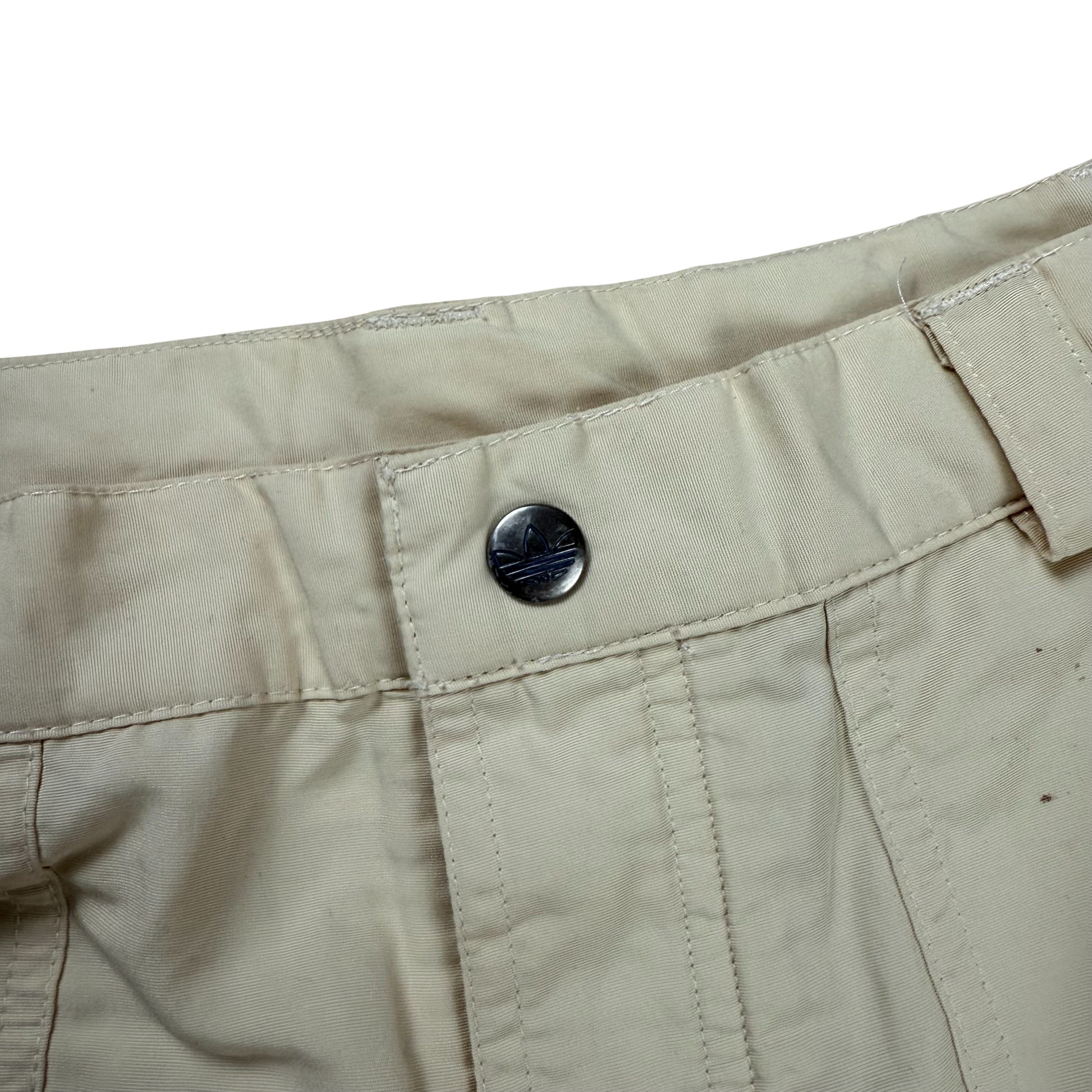 Vintage 80s Adidas Cargo Shorts  - L